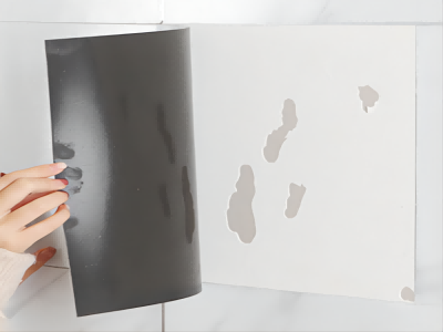 Adhesive for PVC self-adhesive flooring