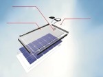 Photovoltaic module silcone adhesive